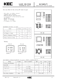 Datasheet KF468S производства KEC